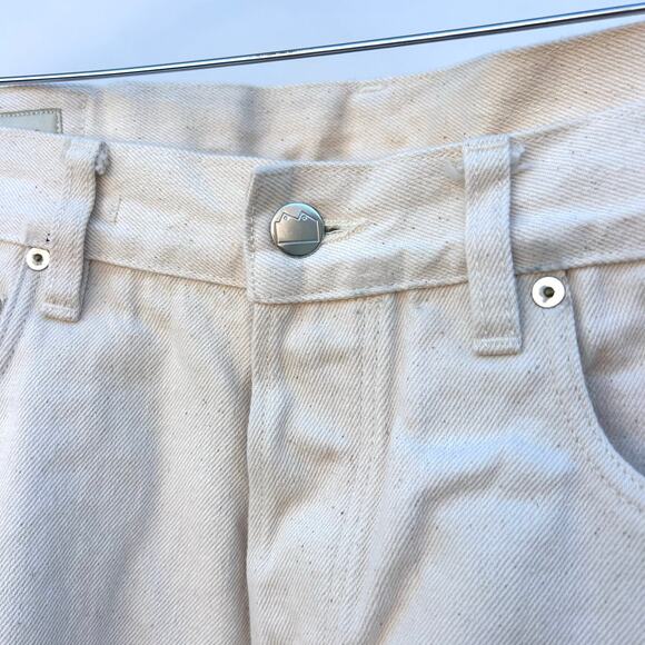 Blackhorse Lane Ateliers Men’s NW8 Ecru Organic Cotton Jeans White 34 x 33 Pants - Picture 7 of 13